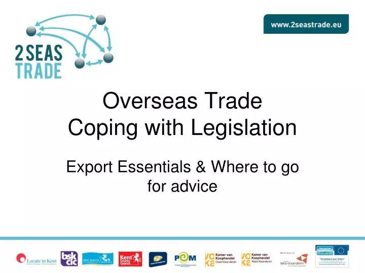 overseas trade coping with legislation