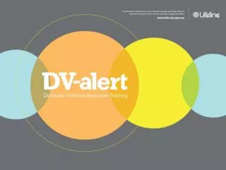 What is DV-alert