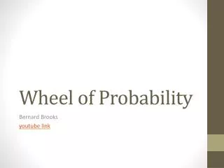 Wheel of Probability