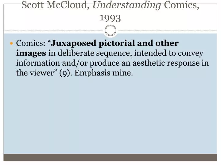 scott mccloud understanding comics 1993