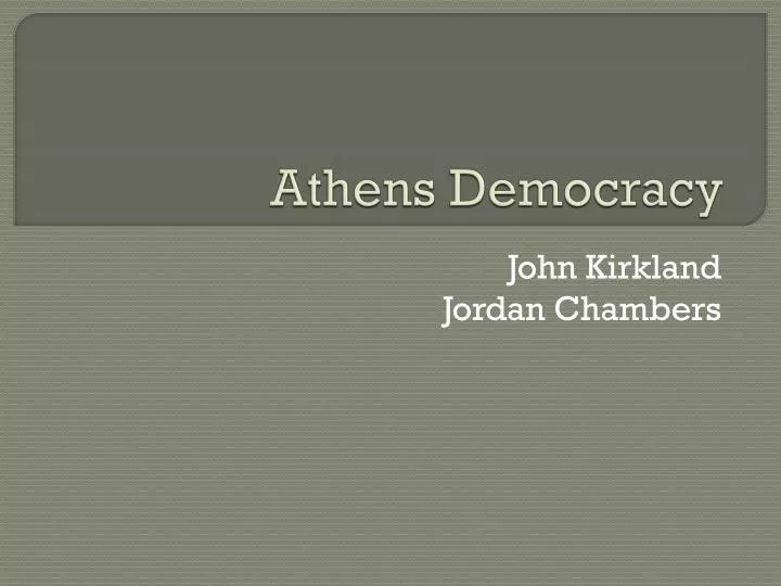 athens democracy