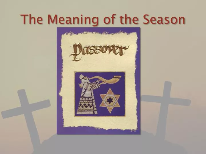 the meaning of the season