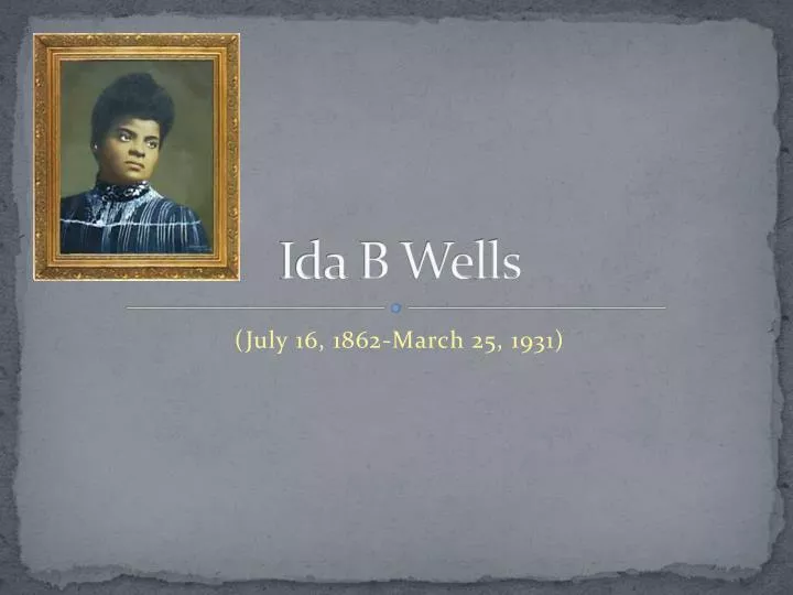 ida b wells