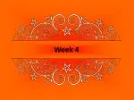 Week 4 - slide 1