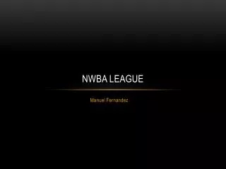 NWBA League