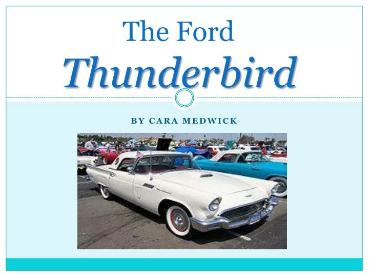 the ford thunderbird