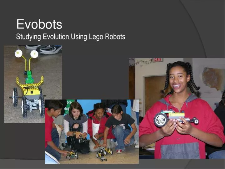 evobots studying evolution using lego robots