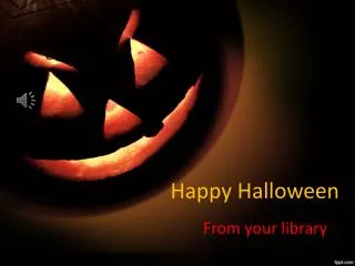 happy halloween