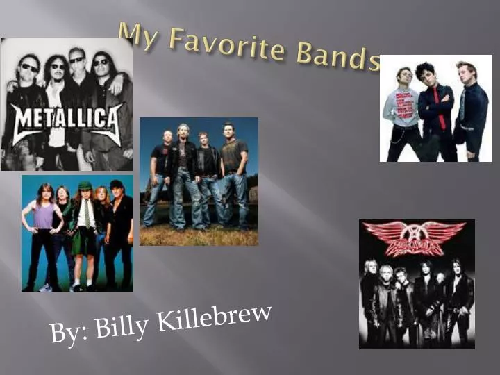 my favorite bands