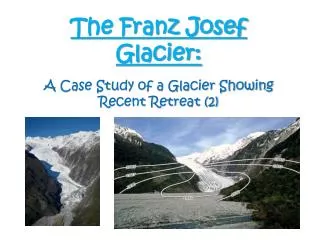 The Franz Josef Glacier: A Case Study of a Glacier Showing Recent Retreat (2)