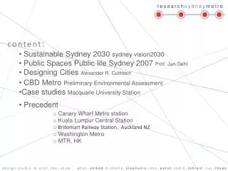 content : Sustainable Sydney 2030 sydney vision2030