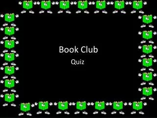 book club