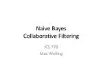 Naive Bayes Collaborative Filtering - slide 1