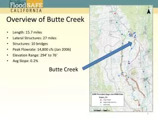 Overview of Butte Creek