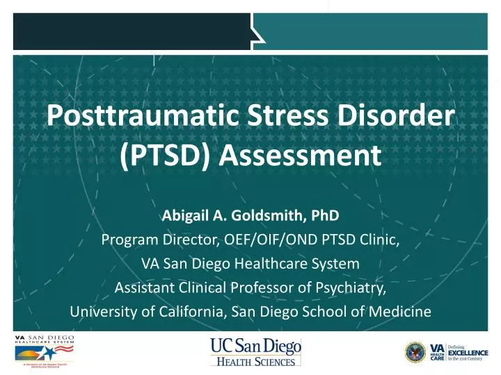 posttraumatic stress disorder ptsd assessment