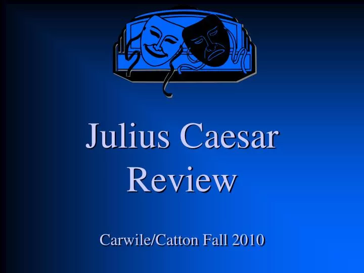julius caesar review