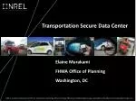 Transportation Secure Data Center - slide 1