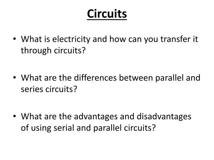 circuits