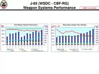 J-85 (WSDC - CBF-RG) Weapon Systems Performance