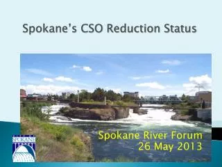 Spokane River Forum 26 May 2013