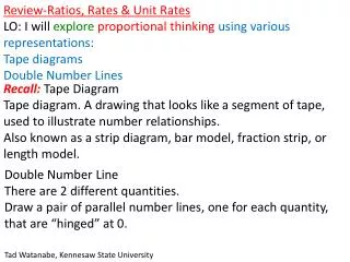 Review-Ratios, Rates &amp; Unit Rates