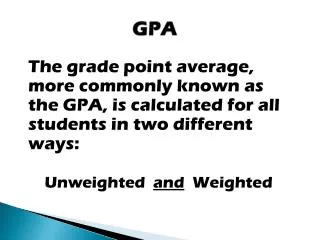 GPA