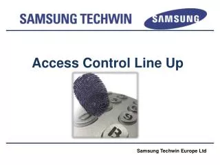 Access Control Line Up