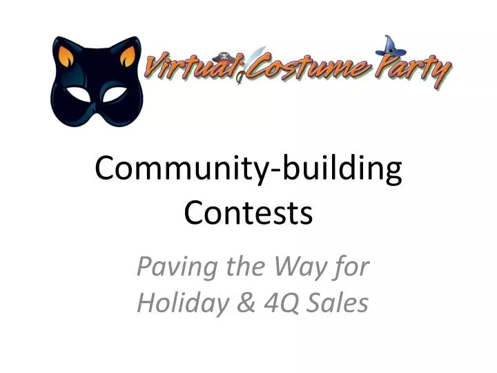 community building contests