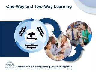 Leading by Convening: Doing the Work Together