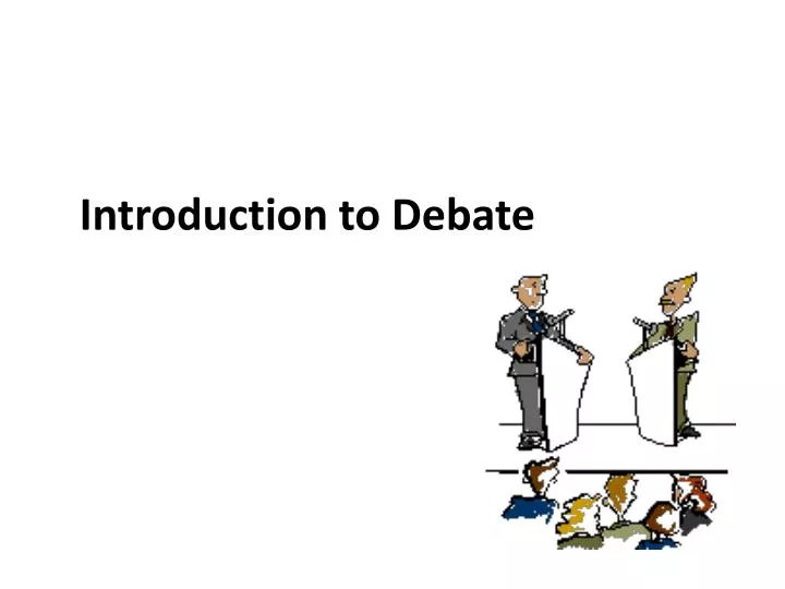 introduction to debate