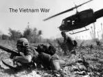 The Vietnam War - slide 1