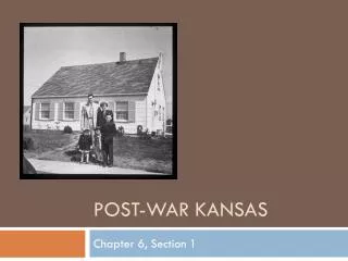 Post-War Kansas