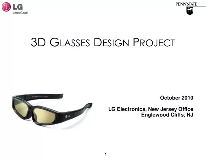 3d glasses design project