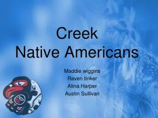 Creek Native Americans