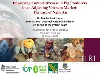 Improving Competitiveness of Pig Producers in an Adjusting Vietnam Market: The case of Nghe An