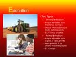 Understanding Education Types and Economic Categories in Global Contexts - slide 1