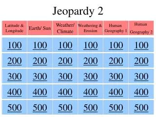 Jeopardy 2