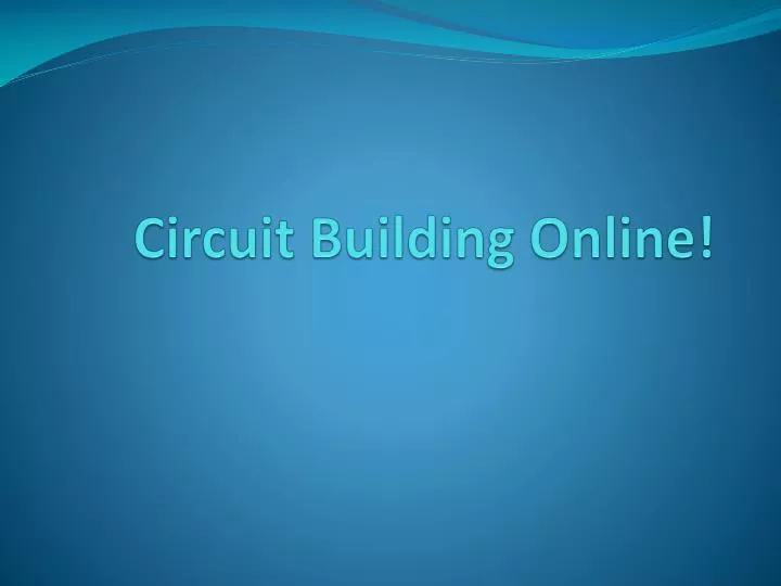 circuit building online
