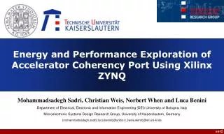 Energy and Performance Exploration of Accelerator Coherency Port Using Xilinx ZYNQ