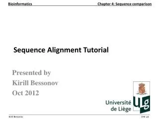 Sequence Alignment Tutorial