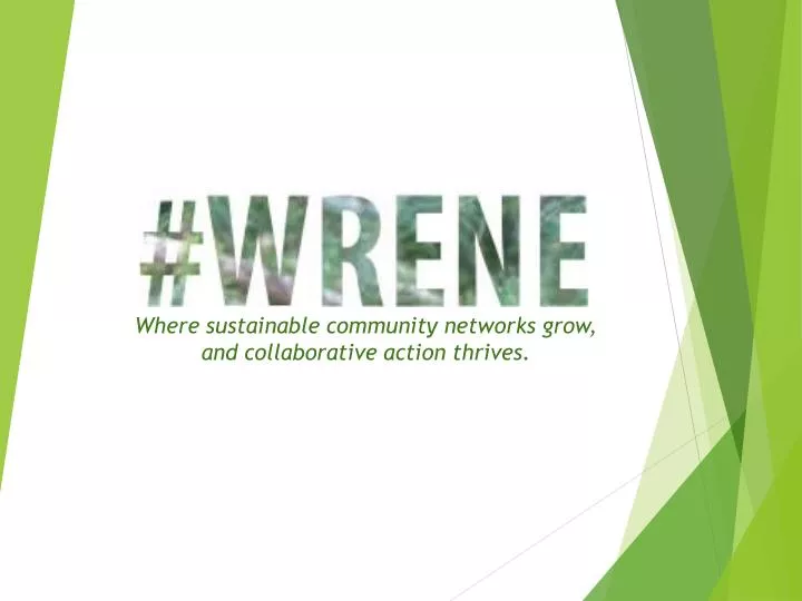 where sustainable community networks grow and collaborative action thrives