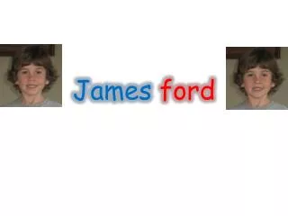 James ford