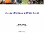 Energy Efficiency in Urban Areas - slide 1