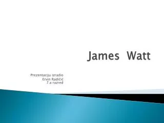 james watt