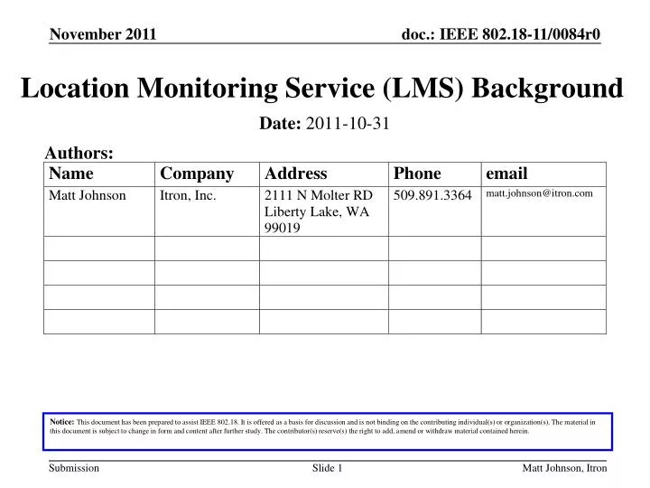location monitoring service lms background