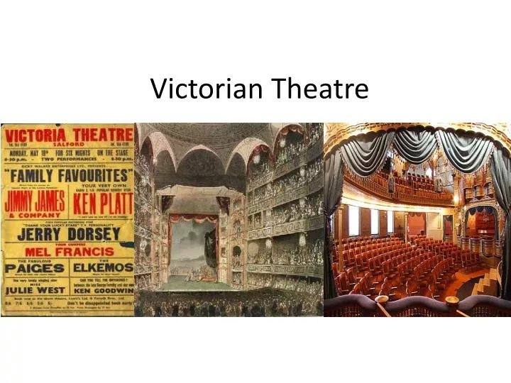 victorian theatre