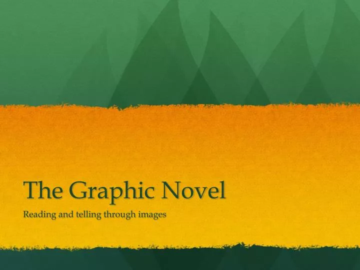 the graphic novel