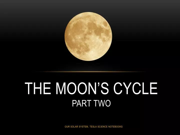 the moon s cycle part two