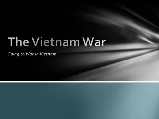 The Vietnam War