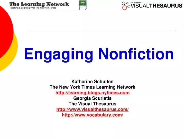 engaging nonfiction